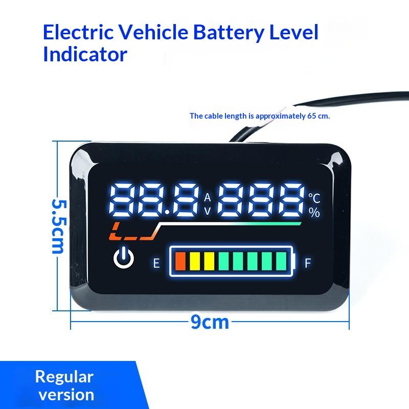 Energy Monitor Meter - Precision Voltage Meter Digital Battery Level