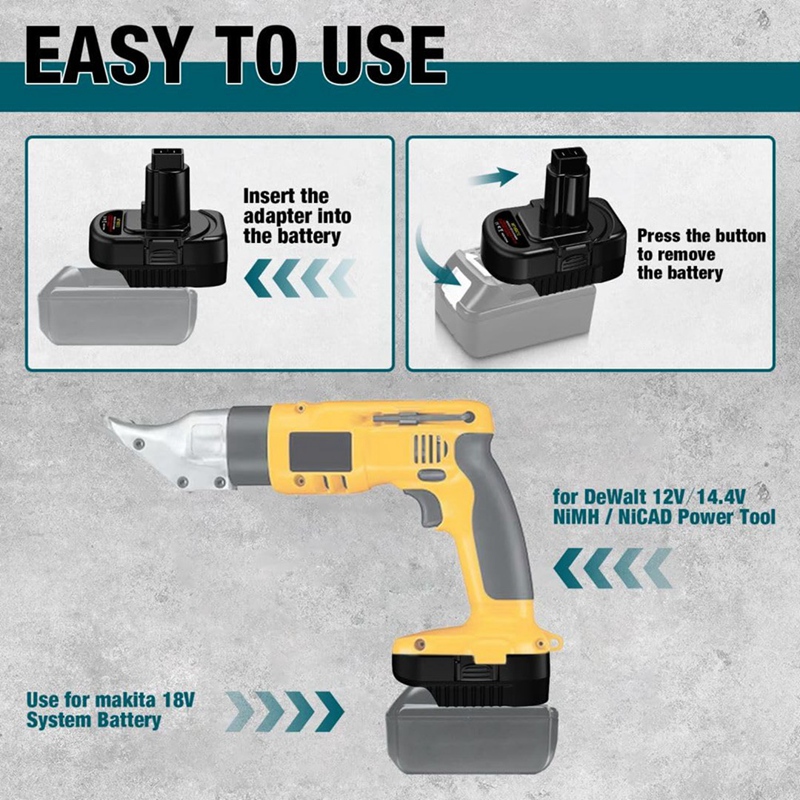 Battery Adapter Use for 18V Li - Lithium Battery 12V ulasan dan harga