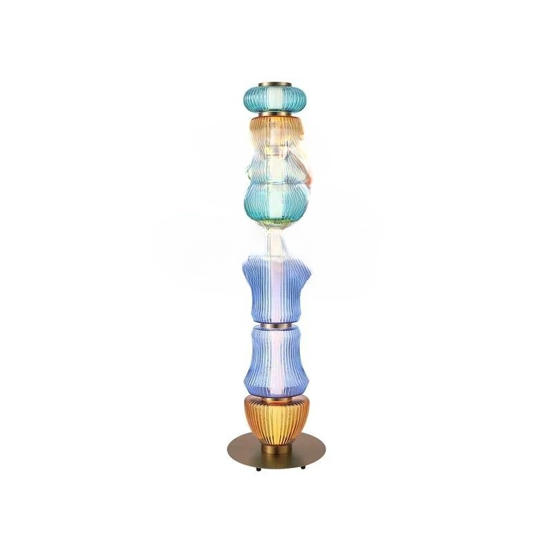 Modern Simple Gourd Glass Tabl - Solar Lamp ulasan dan harga