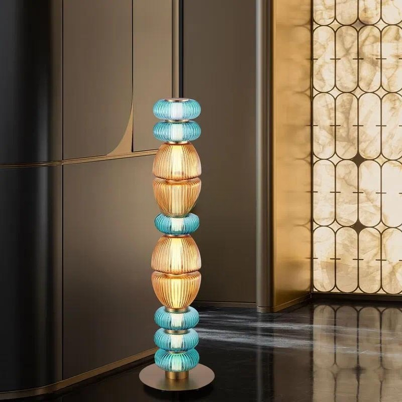 Modern Simple Gourd Glass Tabl - Solar Lamp ulasan dan harga