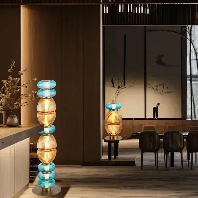 Modern Simple Gourd Glass Tabl - Solar Lamp ulasan dan harga