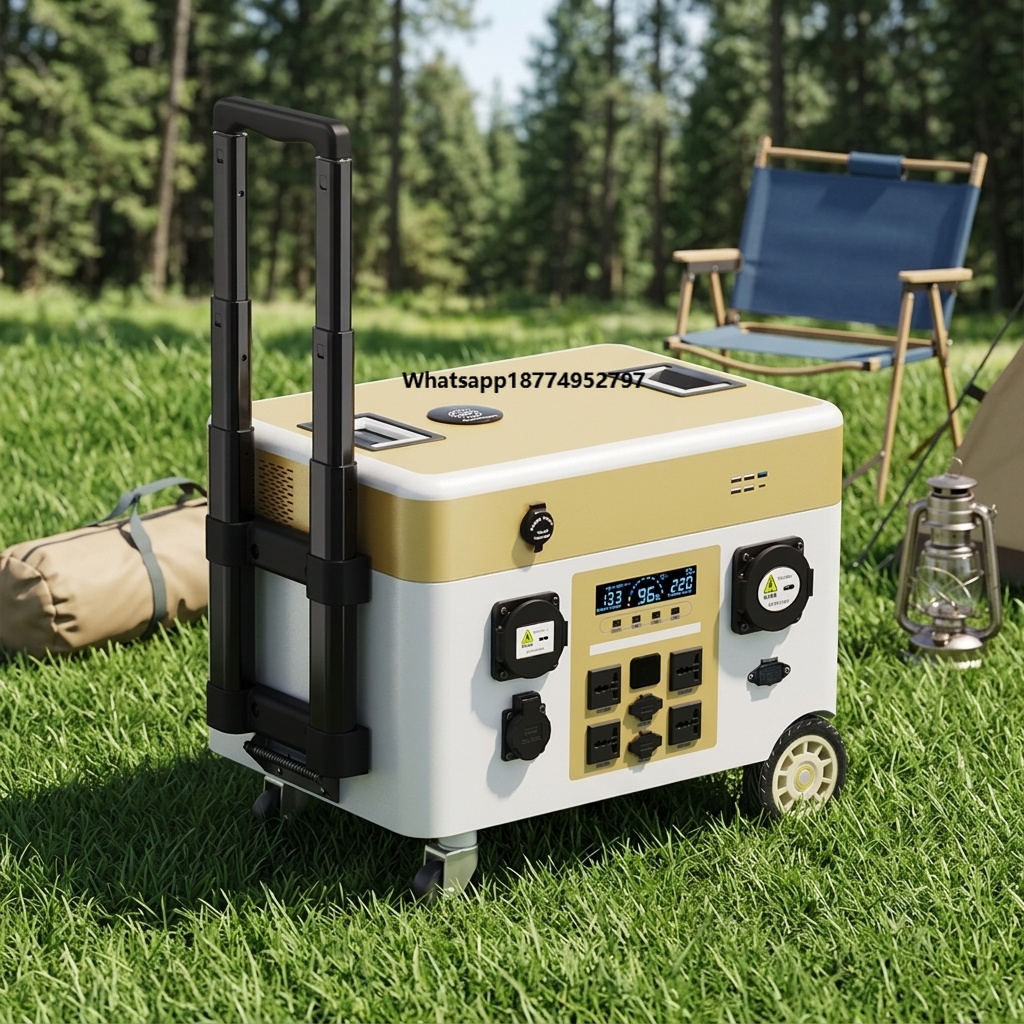 5000Wh Portable Solar Generato - Portable Power Station ulasan dan harga