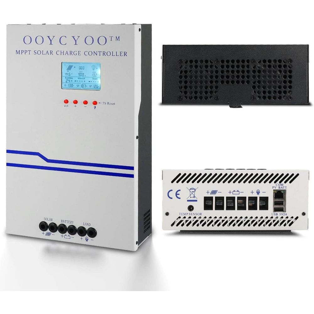 100 Amp MPPT Solar Charge Cont - Charge Controller Solar ulasan dan harga